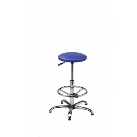 Taboret tapicerowany z podnóżkiem - TTS01-C3 Taboret tapicerowany z podnóżkiem - TTS01-C3