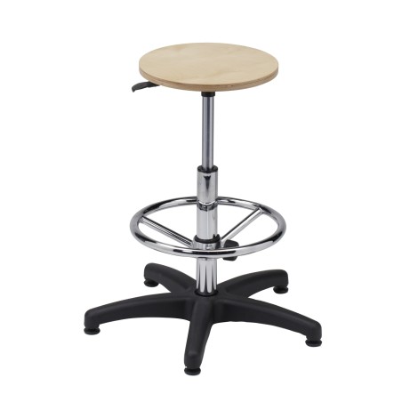 Taboret warsztatowy z podnóżkiem - TLM02-A3