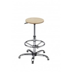 Taboret warsztatowy z podnóżkiem - TLM02-C3