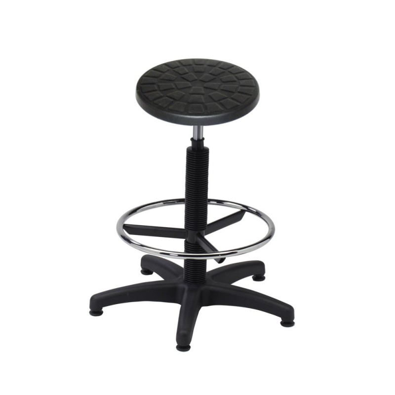 Taboret laboratoryjny z podnóżkiem - TPU01-A2
