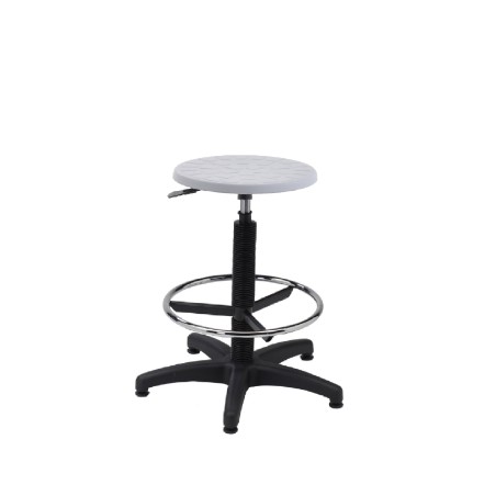 Taboret laboratoryjny z podnóżkiem - TPU01-A2 Taboret laboratoryjny z podnóżkiem - TPU01-A2