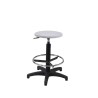 Taboret laboratoryjny z podnóżkiem - TPU01-A2