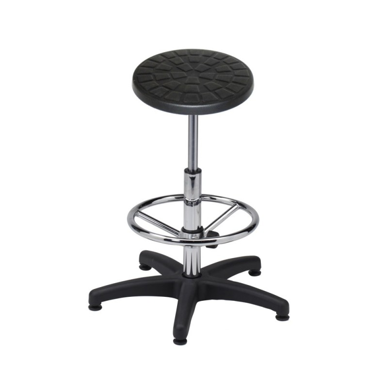 Taboret laboratoryjny z podnóżkiem - TPU01-A3