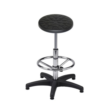 Taboret laboratoryjny z podnóżkiem - TPU01-A3 Taboret laboratoryjny z podnóżkiem - TPU01-A3