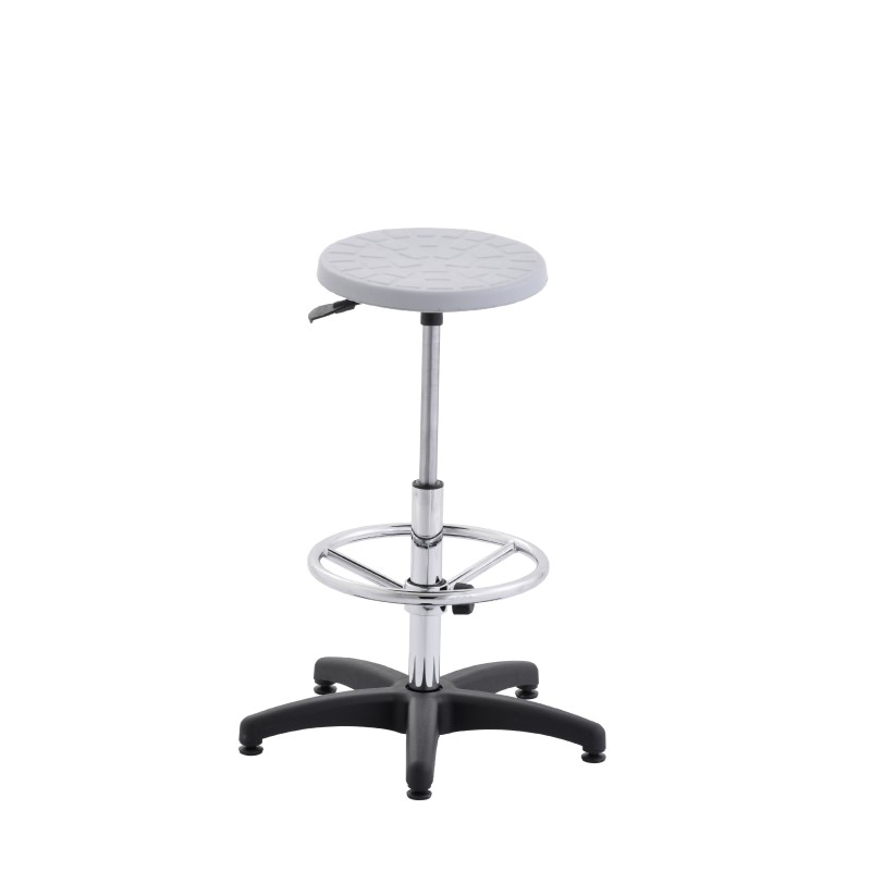 Taboret laboratoryjny z podnóżkiem - TPU01-A3