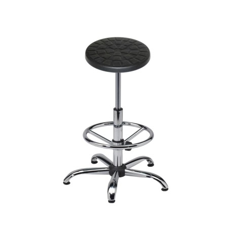 Taboret laboratoryjny z podnóżkiem - TPU01-C3 Taboret laboratoryjny z podnóżkiem - TPU01-C3