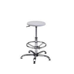 Taboret laboratoryjny z podnóżkiem - TPU01-C3