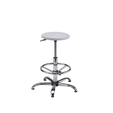 Taboret laboratoryjny z podnóżkiem - TPU01-C3 Taboret laboratoryjny z podnóżkiem - TPU01-C3
