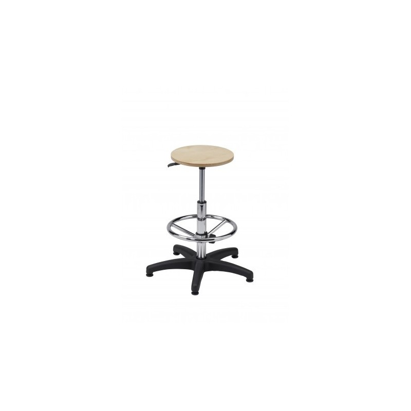 Taboret warsztatowy z podnóżkiem - TLM02-A3