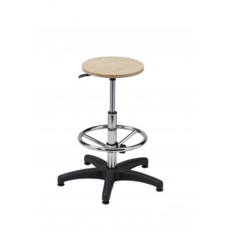 Taboret warsztatowy z podnóżkiem - TLM02-A3 Taboret warsztatowy z podnóżkiem - TLM02-A3