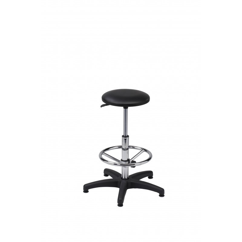 Taboret laboratoryjny z podnóżkiem - TTS01-A3