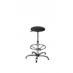 Taboret tapicerowany z podnóżkiem - TTS01-C3